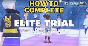 How To Complete Drayton Elite Trial in Pokemon Scarlet and Violet