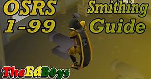 OSRS 1-99 Smithing Guide | Updated Old School Runescape Smithing Guide