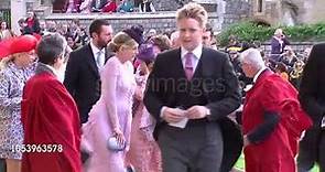 Hugh Grosvenor arriving for Royal Wedding