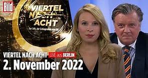 🔴 Viertel nach Acht – 2. November 2022 | u.a. mit Uwe Dorendorf und Nena Brockhaus