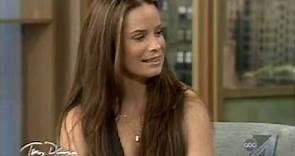Holly Marie Combs on the Tony Danza Show