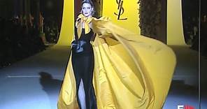 YVES SAINT LAURENT Full Show Spring Summer 2002 Haute Couture Paris by Fashion Channel