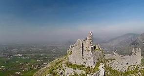 Castello Medievale dei conti D'Aquino, Roccasecca (FR) drone Fly to Discover