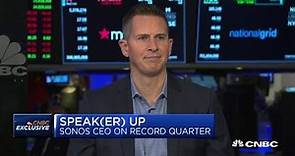 Watch CNBC's full interview with Sonos CEO Patrick Spence