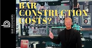 How Much Does it Cost to Build a Bar?