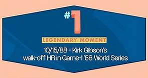 Legendary Moment #1 - Kirk Gibson Walk-Off Home Run