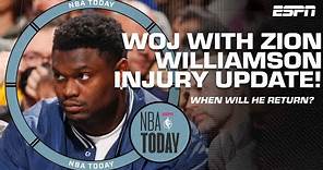 🚨 Woj's injury update on Zion Williamson 🚨 | NBA Today