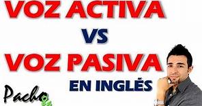 Explicación detallada de la VOZ ACTIVA y PASIVA en inglés - Passive Voice | Clases inglés
