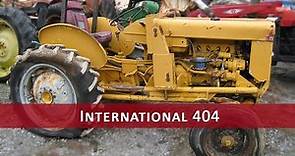 International Harvester 404 Tractor Parts