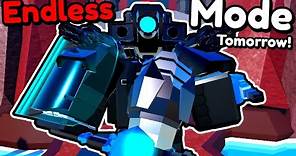ENDLESS MODE UPDATE is TOMORROW!! (Toilet Tower Defense)