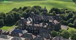The Crossley Heath School, Stunning drone fly over.