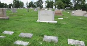Hollywood character actor, Walter Connolly appeared in over 50 films and is best known for "It Happened One Night". He is buried at the St. Joseph New Cemetery in his hometown of Cincinnati Ohio | The Necro Tourist