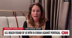 Former U.S. captain Julie Foudy speaks out on her team barely reaching knockout round