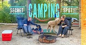 The BEST Camping Spot at Big Bear Lake! 🤫