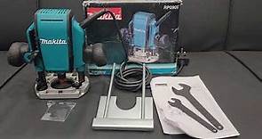 MAKITA RP0900 PLUNGE ROUTER Unboxing and Review by FE