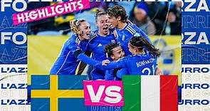 Highlights: Svezia-Italia 1-1 | Femminile | UEFA Women’s Nations League