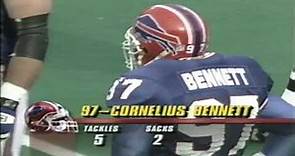 Cornelius Bennett 2 Sacks November 1, 1992