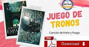 JUEGO DE TRONOS | La Colección Completa de Libros | 📚 [Edición en Español]