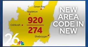 Home to the 920 and the 274? There is a new area code coming to Northeast Wisconsin
