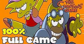 The Simpsons Game 100% FULL GAME Longplay (X360, PS3, PS2, Wii, PSP)