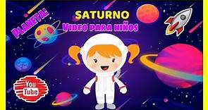 Planeta Saturno para niños ✨🪐 👩‍🚀 ✨