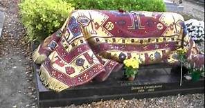 Tombe de Rudolf Noureev au cimetière de Sainte-Geneviève-Des-Bois