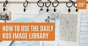 Daily Kos Tutorial: Using the Image Library