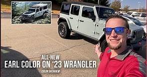 New EARL COLOR for 2023 Jeep Wrangler | Color Overview