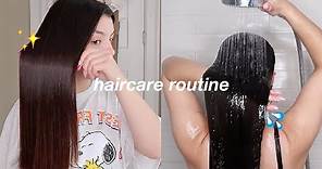 My Haircare Routine Throughout The Week For Long & Healthy Hair
