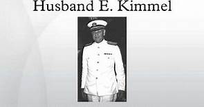 Husband E. Kimmel