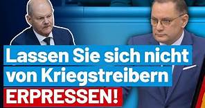 Taurus: Tino Chrupalla appelliert an den Bundeskanzler! AfD-Fraktion im Bundestag