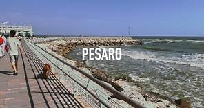 PESARO, ITALY - Walking tour around - Cinematic 4K