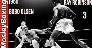 Sugar Ray Robinson vs Bobo Olsen III