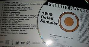 Various - Priority Records 1999 Retail Sampler