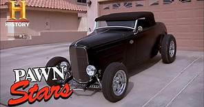 Pawn Stars: BIG $$$ for CLASSIC 1932 Ford Roadster (Season 7) | History