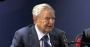 George Soros Takes Questions at the World Economic Forum in Davos