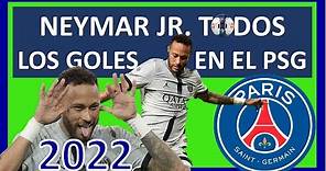 Todos los goles de Neymar en el PSG 2022
