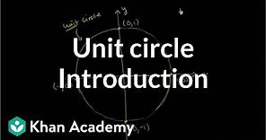 Introduction to the unit circle | Trigonometry | Khan Academy