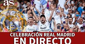 REAL MADRID CAMPEÓN CHAMPIONS 2022 | CELEBRACIÓN EN DIRECTO: CIBELES, BERNABÉU COMPLETA| Diario AS