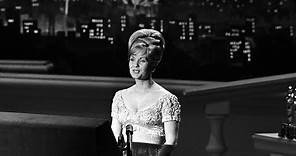 Debbie Reynolds presents Documentary Oscars® in 1964