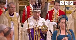 National Anthem at Westminster Abbey 🎶👑 | The Coronation of TM The King And Queen Camilla - BBC