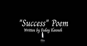 "Success" Poem || spoken word poetry || Foday Kanneh