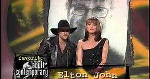 Elton John Favorite Adult Contemporary Artist - AMA 1998