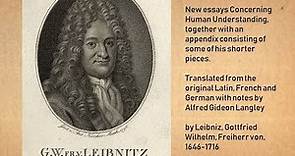 Gittried Leibniz on Locke's Essay Concerning Human Understanding