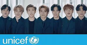 Emotivo discurso de BTS en la Asamblea General de la ONU 2020 | UNICEF