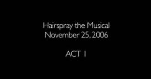 Hairspray on Broadway