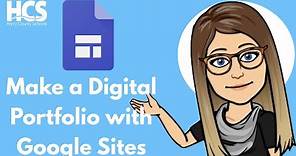 Getting Started with "Creating your Google Sites Portfolio" Tutorial