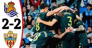 Real Sociedad vs Almería (2-2) Adri Embarba Goal | All Goals and Extended Highlights