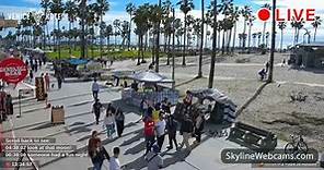 【LIVE】 Webcam Venice Beach - Los Angeles | SkylineWebcams