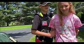 Cops and robbers (girl gets handcuffed)
